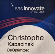 BeOptimized was present at SAS Innovate 2025 Belgium